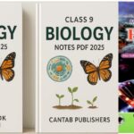 Class 9 Biology Notes PDF 2025 – National Book Foundation & Cantab Publishers book covers
