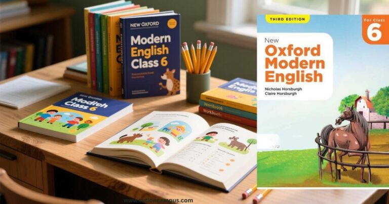 New Oxford Modern English Class 6 complete book overview with lessons and solutions