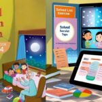 Open Oxford Modern English Book 4 showing solutions and study notes on a student desk.